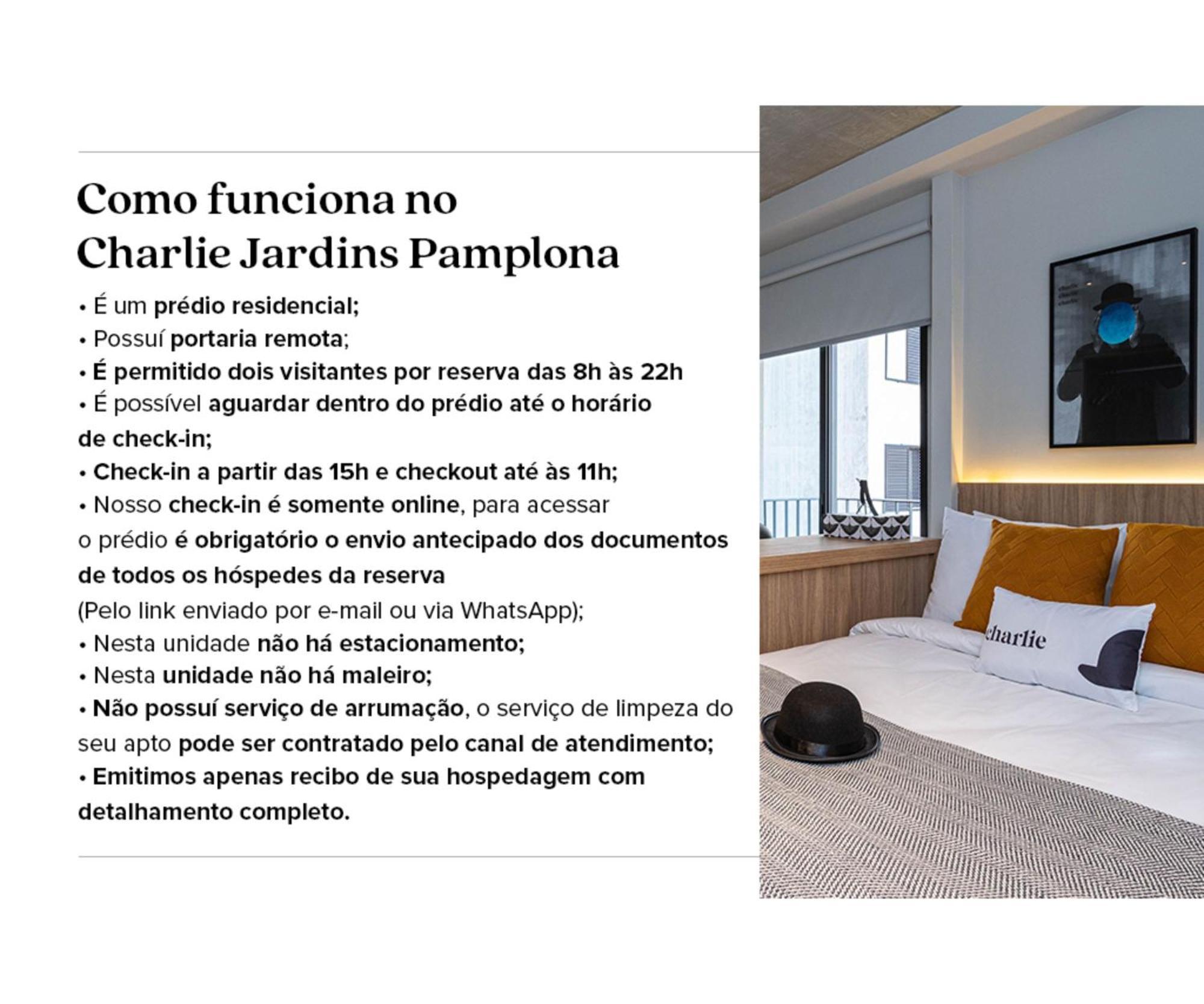 Apartmán Charlie Pamplona Jardim Paulista São Paulo Exteriér fotografie